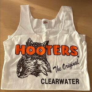 B20-14 Hooters Girl Worn Uniform Rare Vintage Tank from Clearwater Florida